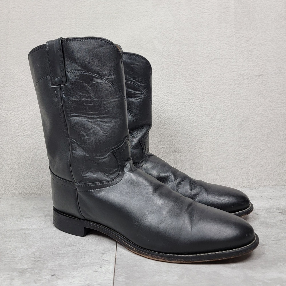 Justin Boots Black Cowboy & Western Boots